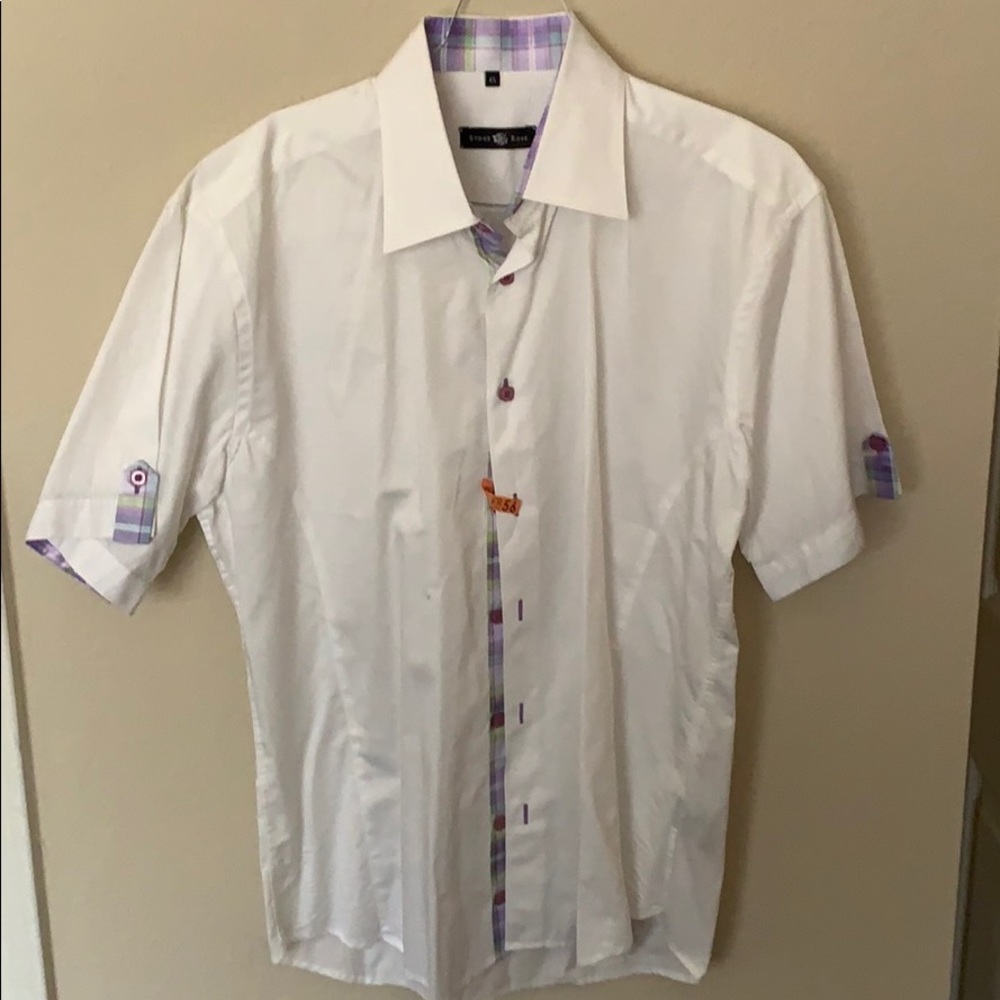 Stone Rose white polo